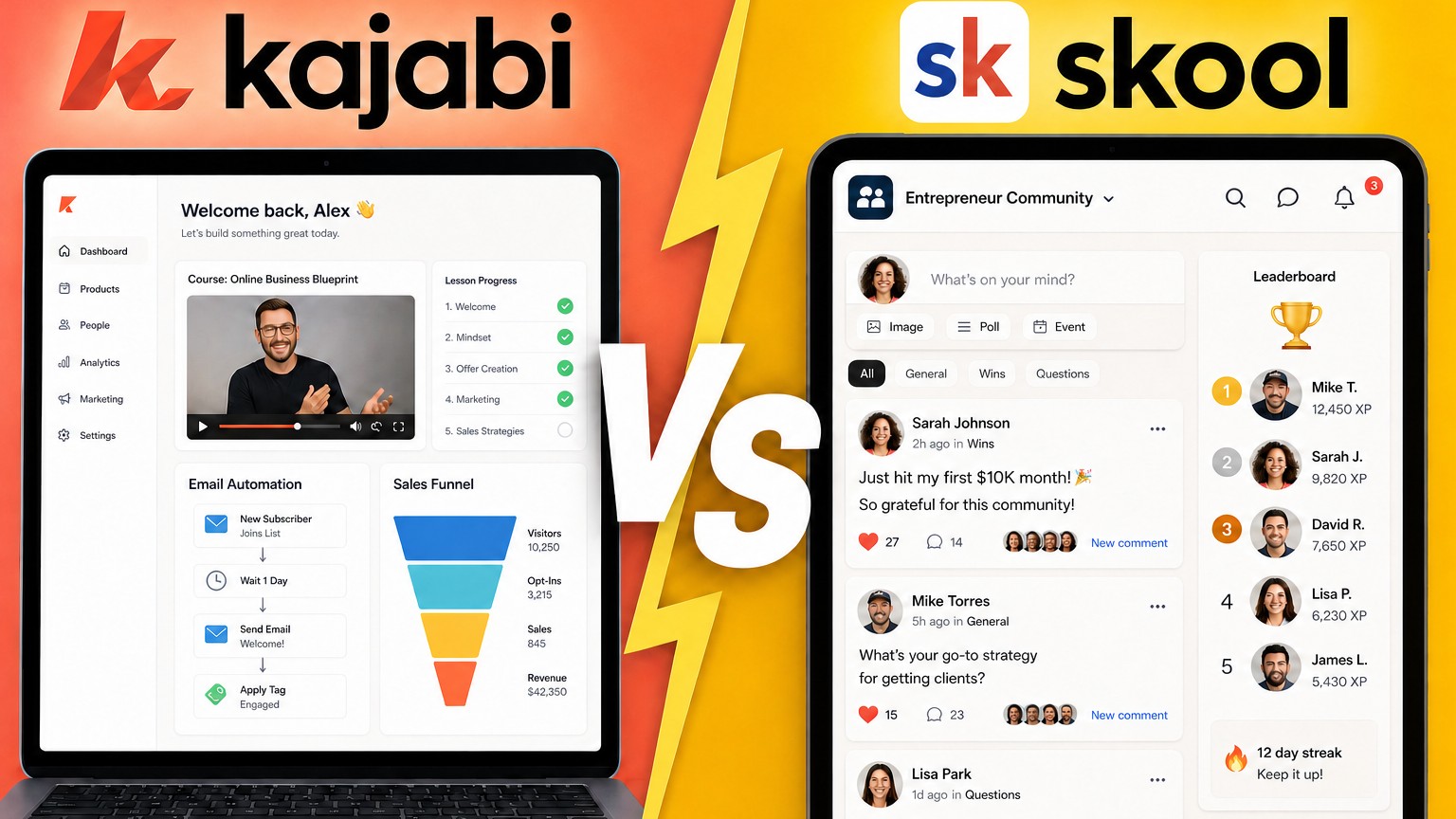 Kajabi vs Skool: Which Platform Fits Your Business Model? (2026)