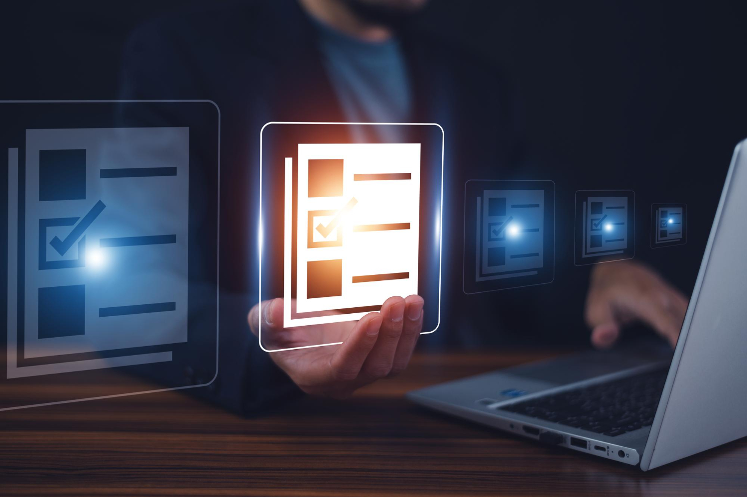 Upload and organize course content easily on the online platform