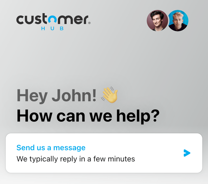 CustomerHub support