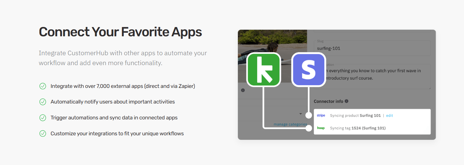 Customerhub Integration