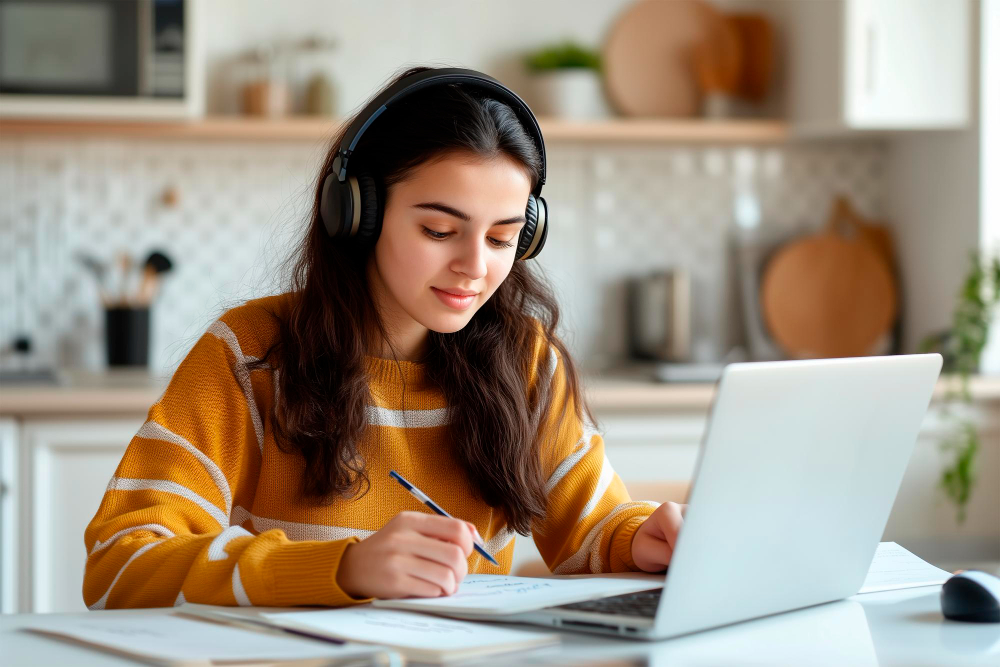 Entrepreneur building online courses without coding using no-code tools in 2025