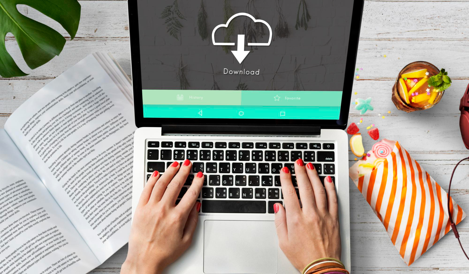 CustomerHub dashboard for selling digital content